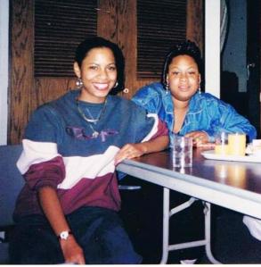 Anisa visiting me at Hartwick College, 1994